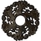 Ekena Millwork Orrington Medallion (Canopies up to 4 3/4"), 19 5/8"OD x 4 3/4"ID x 1 3/4"P, Stone Hearth Crackle CM19ORSHC - alternate 1